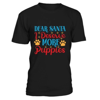 Dear Santa, I Deserve More Puppies