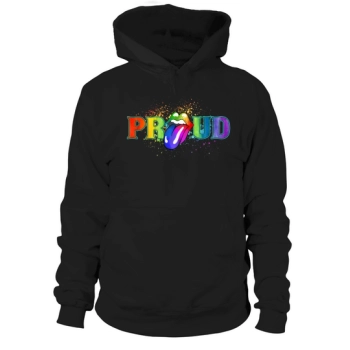 Proud LGBT Sublimation Sexy Lips Hoodies