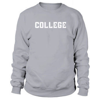 Retro Vintage College Funny Graduation Aesthetic Sweatshirt