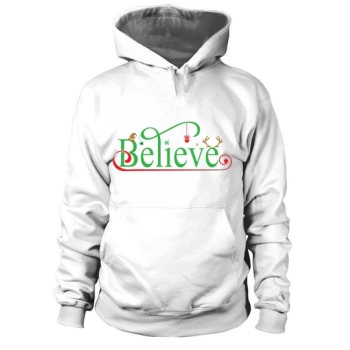 Believe Christmas Craft Hoodies