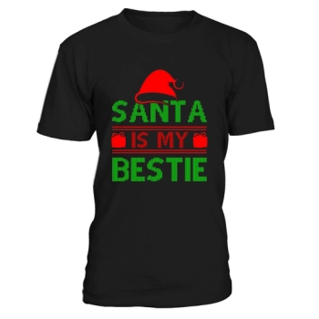 Santa is my bestie Ugly Christmas