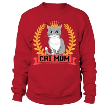 Mother Day Cat Mom Sweatshirt