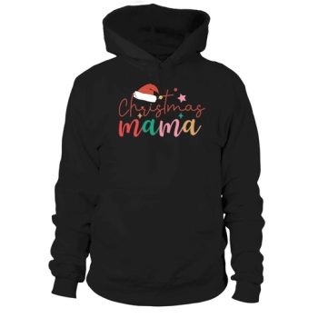 Christmas Mama Retro Matching Christmas Hoodies