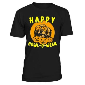 Golden Retriever Pumpkin Howl o ween