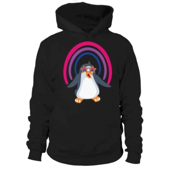 Penguin LGBT Flag Animal LGBTQ Hoodies