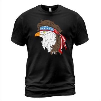 USA Eagle Head American Flag