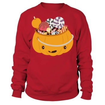 Candy filled pumpkin Halloween 2022 Sweatshirt