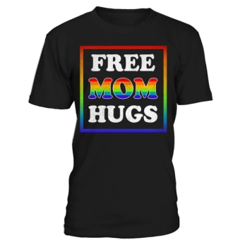 Mother's Day Pride Rainbow Free Mom Hugs