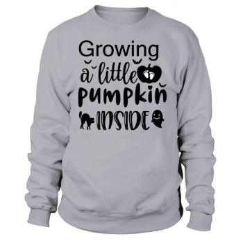 Growing Little Pumpkin Halloween Sweatshirt