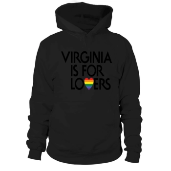 LGBT Travel Virginia Is For Lovers - Men's Premium Hoodies