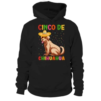 Cinco De Chihuahua Mayo 26610575 Hoodies