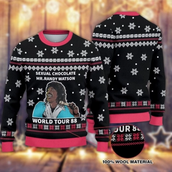 Randy Watson And The Sexual Chocolate Tshirt Hoodie Apparel,Christmas Ugly Sweater