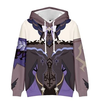 Retro Genshin Impact Kaedehara Kazuha Anmie Hoodie