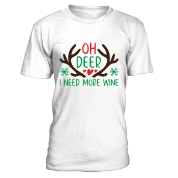 Oh Deer I Need More Wine Christmas