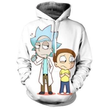 Rick and Morty 3D Print Unisex Sweatshirt Hoodie