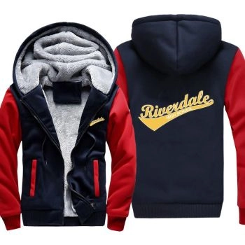 Riverdale Jackets &#8211; Solid Color Riverdale High School Fleece Jacket