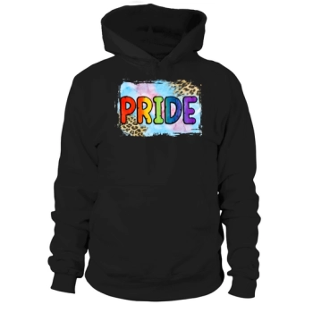 Pride Rainbow Leopard LGBT Hoodies