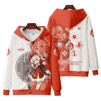 Genuine Genshin Impact Klee Zip-Up Hoodie