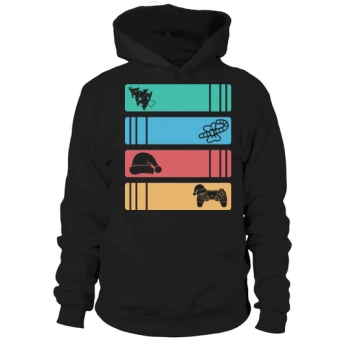 Gaming Christmas Gamer Retro Hoodies