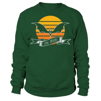 Stay Spooky Halloween Bat Vintage Sweatshirt