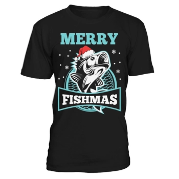 Merry Christmas Fishmas Funny Fishing