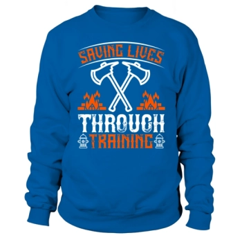 Saving lives through training Sweatshirt