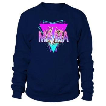 Mama Neon Lightning Bolt Sweatshirt