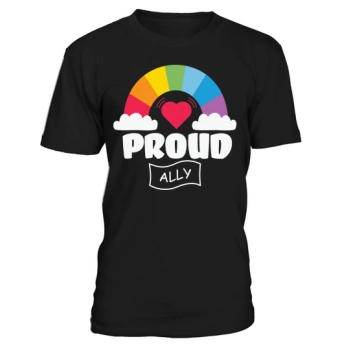 Proud Ally LGBTQ Lesbian Gay