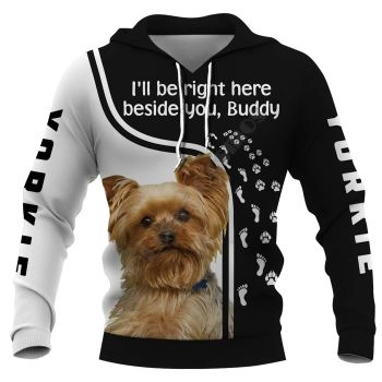 Pretty And Vintage  Black White Dog Pattern Animals Hoodie