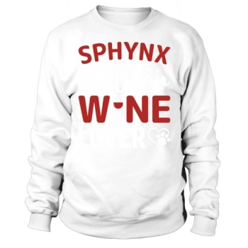 Sphynx Mother Wine Lover Sweatshirt