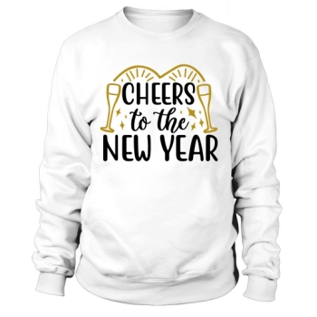 Happy New Year 01 Sweatshirt