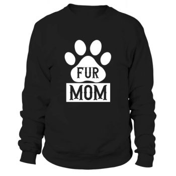Dog Quotes Furry Mum Sweatshirt