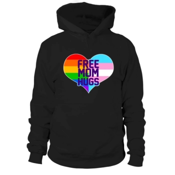 Free Mom Hugs LGBT Support Hoodies