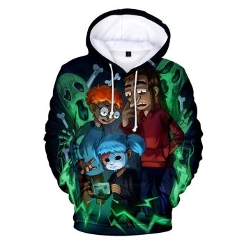 Sally Face Hoodies &#8211; Sally Face Game Series Sally Face Larry Hoodie
