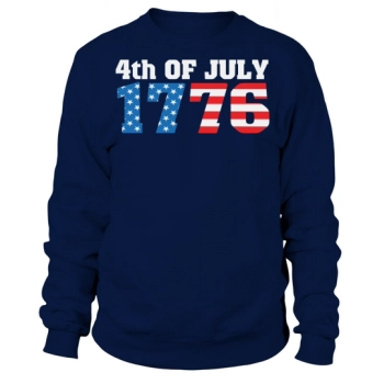 4th of July American Flag (7) Sweatshirt