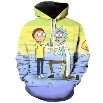 Secret of Life | Rick and Morty 3D Printed Unisex Hoodies
