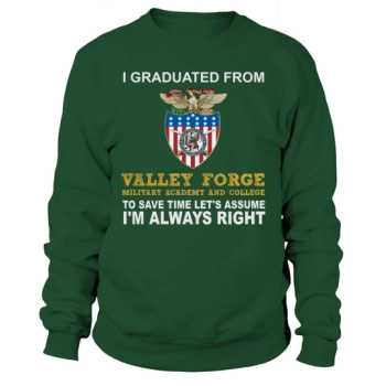 Valley Forge Military Academy and College Sweatshirt