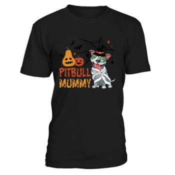 Pitbull Mummy Halloween Shirt