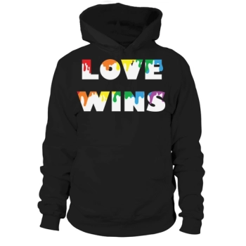 Melting Love Wins Gay Pride Hoodies