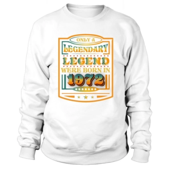 1972 Birthday Year Anniversary 50th Birthday Sweatshirt