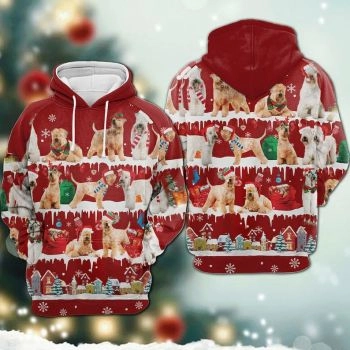Soft Coated Wheaten Terrier Dog Sweater Tshirt Hoodie Apparel,Christmas Ugly Sweater