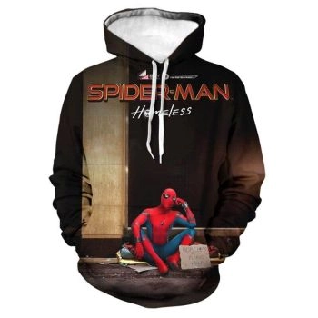 Spider 3D Printed Hoodies &#8211; Men Hooded Sweatshirts
