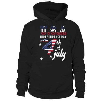 U.S.A Independence Day 4th Of July 1776 Hoodies
