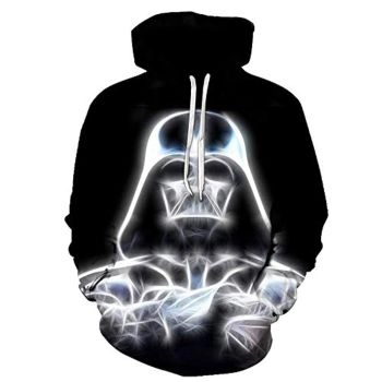 Star Wars Hoodies &#8211; Darth Vader 3D Print Black Hooded Jumper with Pocket