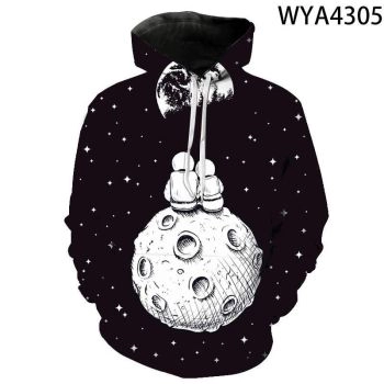 Starry sky Hoodies Sweatshirt &#8211; 3D Printed Pullover