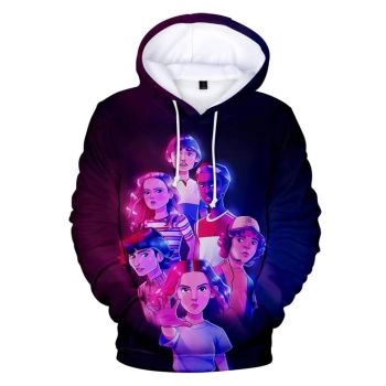 Stranger Things Series 3 Hoodies &#8211; 3D Printed Sweatshirts Pullovers