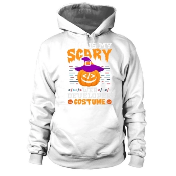 This Is My Scary Web Developer Halloween Costume Hoodies