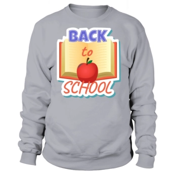 Back to School Sticker Sweatshirt