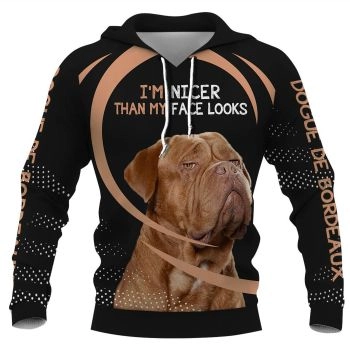 Street Style Black Dog Pattern Animals Hoodie