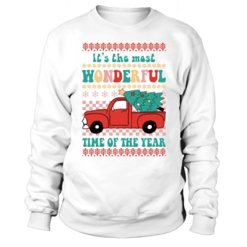 Its the most wonderful time of the year Ugly Christmas Sweatshirt